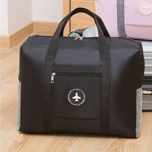 2/$25 SALE NEW Black Aircraft Duffel/Carry-On Bag – Large Capacity, Travel-Ready